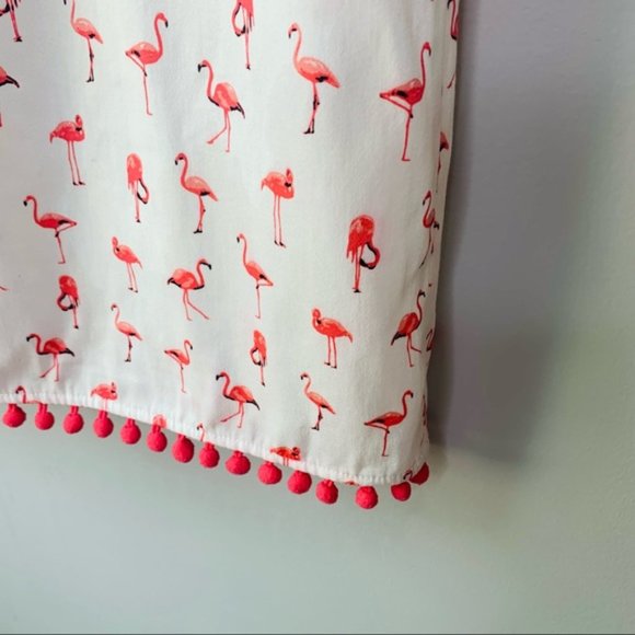 NWT Chetta B Glamingo Pom Pom Shift Dress.  8 - Picture 2 of 2